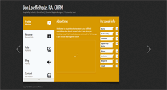 Desktop Screenshot of jonloeffelholz.com