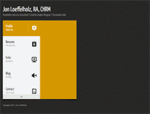 Tablet Screenshot of jonloeffelholz.com